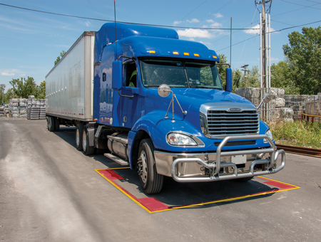 1 US OTR Axle Scale Blue Truck