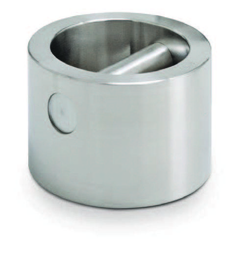 Single Calibration Weight Stainless Steel Grip Handle Style