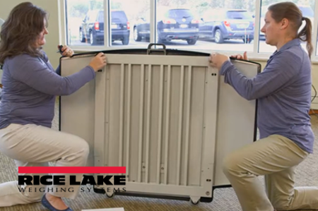 Unpacking and Assembling Rice Lake's 350-10-3 Wheelchair Scale preview